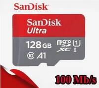 Карта памяти Sandisk Ultra microSDXC 128 GB Class 10